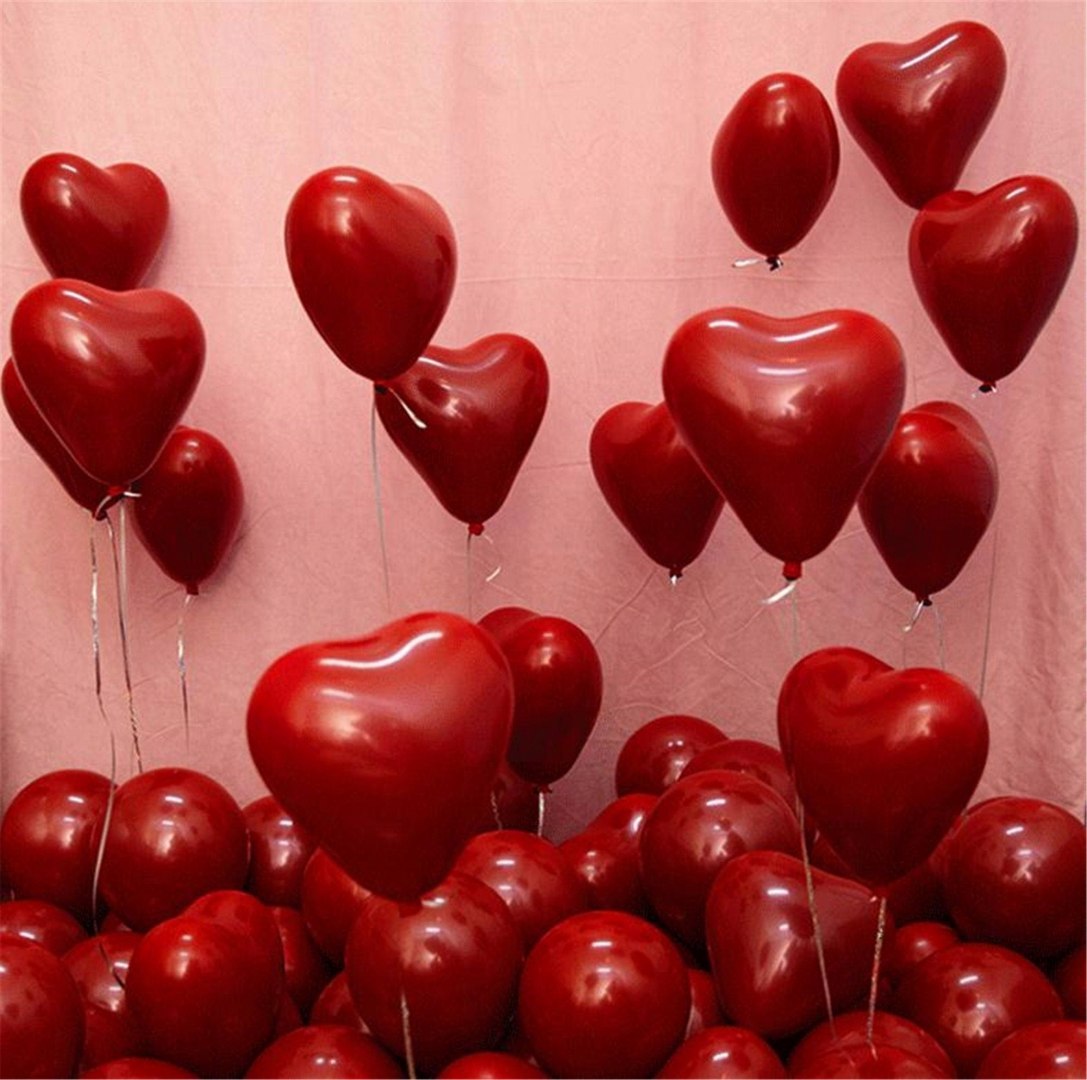 Balon serce w kształcie serca XL na Walentynki x5