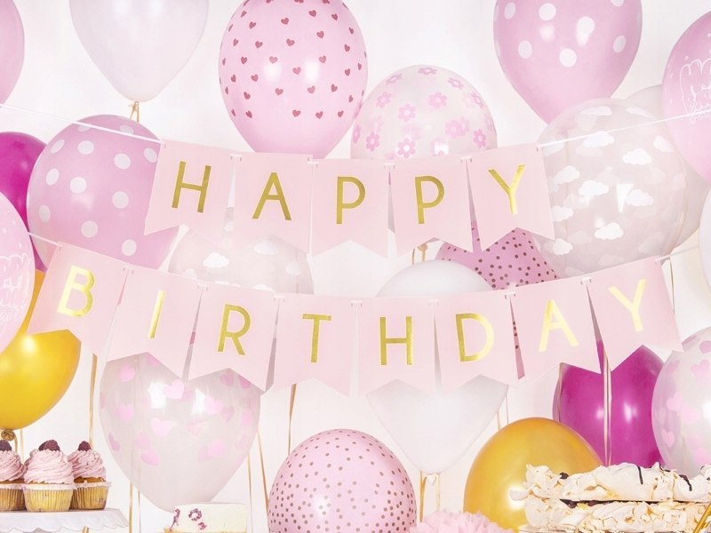 Balony serwetki cyfry 1-99 lat ZESTAW na urodziny Balony serwetki cyfry 1-99 lat ZESTAW na urodziny
