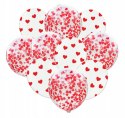 Balony w serca serduszka ozdoby na Walentynki x10 Balony w serca serduszka ozdoby na Walentynki x10
