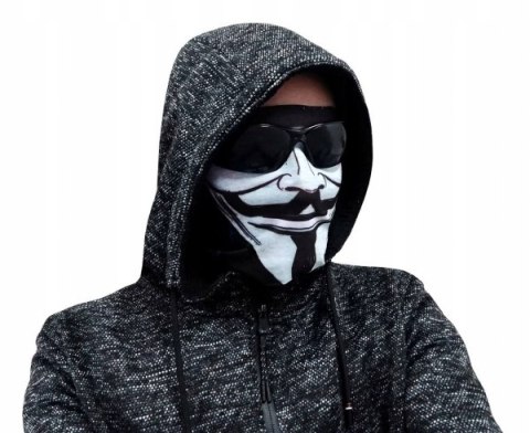 Komin Anonymous maska Anonymous Guy Fawkes ACTA Komin Anonymous maska Anonymous Guy Fawkes ACTA