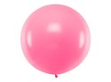 Balon metrowy, różowy na roczek, baby shower Balon metrowy, różowy na roczek, baby shower