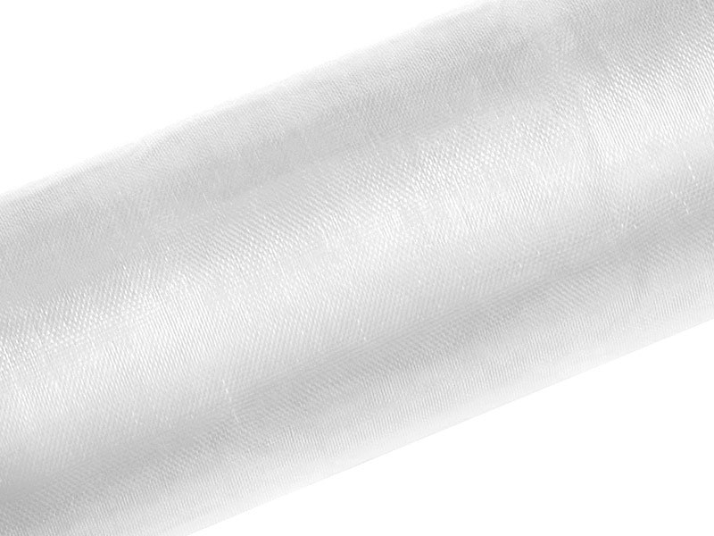 Organza Gładka, biały, 1,5 x 50m (1 szt. / 50 mb.) Organza Gładka, biały, 1,5 x 50m (1 szt. / 50 mb.)
