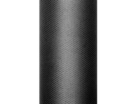 Tiul gładki, czarny, 0,3 x 9m Tiul gładki, czarny, 0,3 x 9m