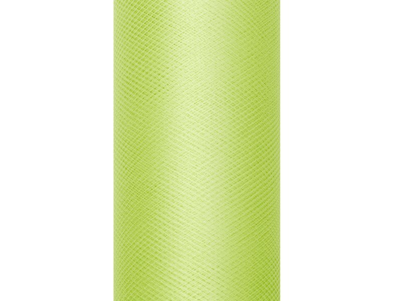 Tiul gładki, j. zielony, 0,3 x 9m Tiul gładki, j. zielony, 0,3 x 9m