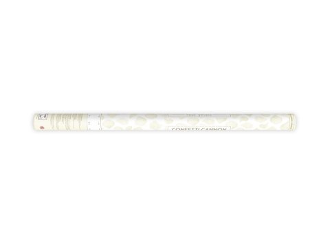 Tuba z płatkami róż, krem, 80cm Tuba z płatkami róż, krem, 80cm