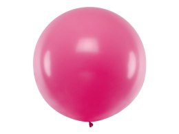 Balon gigant 100 cm, fuksjowy róż