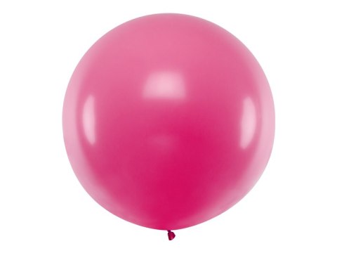 Balon gigant 100 cm, fuksjowy róż