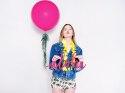 Balon gigant 100 cm, fuksjowy róż Balon gigant 100 cm, fuksjowy róż