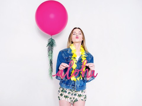 Balon gigant 100 cm, fuksjowy róż Balon gigant 100 cm, fuksjowy róż