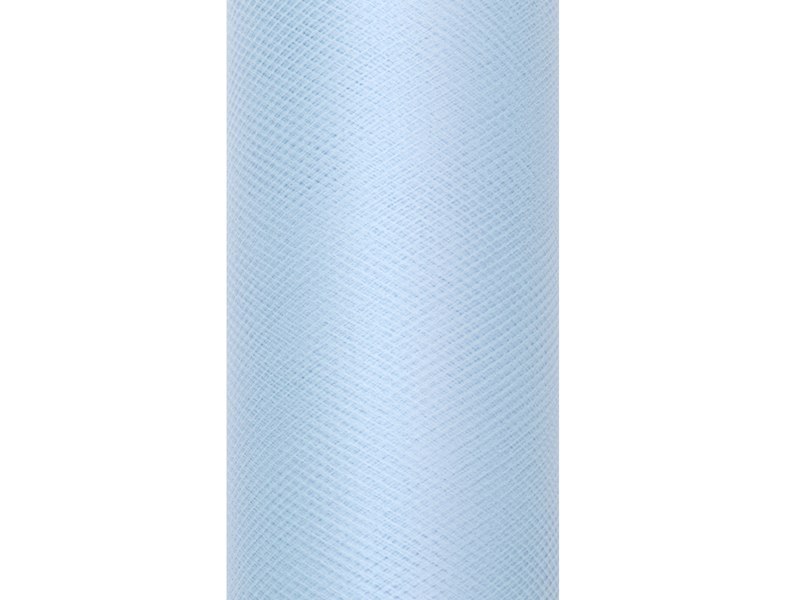 Tiul gładki, błękit, 0,15 x 9m