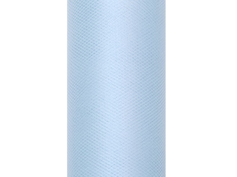 Tiul gładki, błękit, 0,15 x 9m Tiul gładki, błękit, 0,15 x 9m