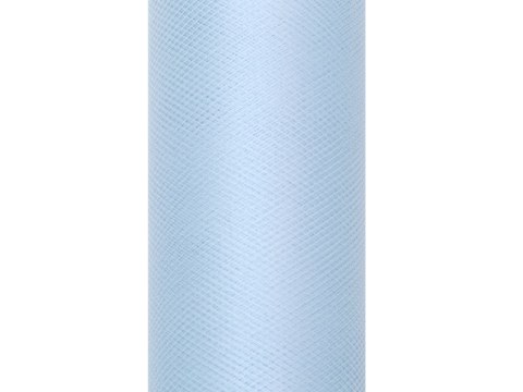 Tiul gładki, błękit, 0,15 x 9m Tiul gładki, błękit, 0,15 x 9m