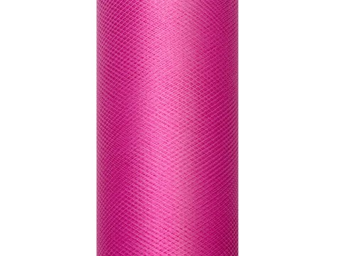 Tiul gładki, fuksja 0,15 x 9m Tiul gładki, fuksja 0,15 x 9m