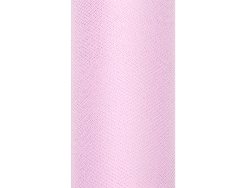 Tiul gładki, j. róż, 0,30 x 9m Tiul gładki, j. róż, 0,30 x 9m