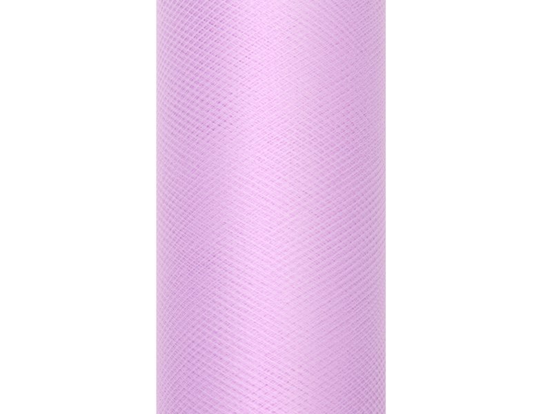 Tiul gładki, lawenda, 0,15 x 9m Tiul gładki, lawenda, 0,15 x 9m