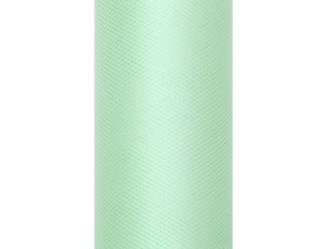 Tiul gładki, mięta, 0,15 x 9m Tiul gładki, mięta, 0,15 x 9m