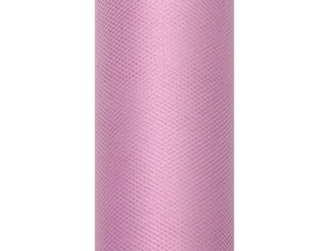 Tiul gładki, pudrowy róż, 0,30 x 9m Tiul gładki, pudrowy róż, 0,30 x 9m