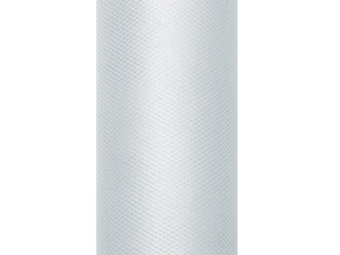 Tiul gładki, szary, 0,30 x 9m Tiul gładki, szary, 0,30 x 9m