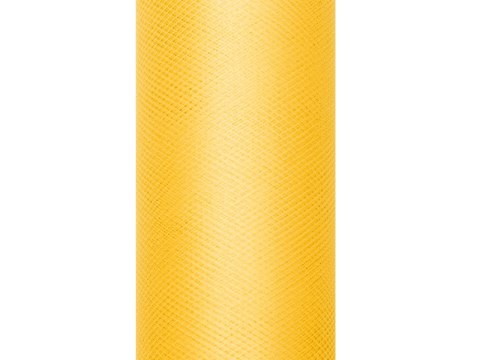 Tiul gładki, żółty 0,15 x 9m Tiul gładki, żółty 0,15 x 9m