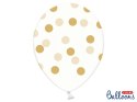 Balony 30cm, Kropki, Crystal Clear (1 op. / 6 szt.) Balony 30cm, Kropki, Crystal Clear (1 op. / 6 szt.)
