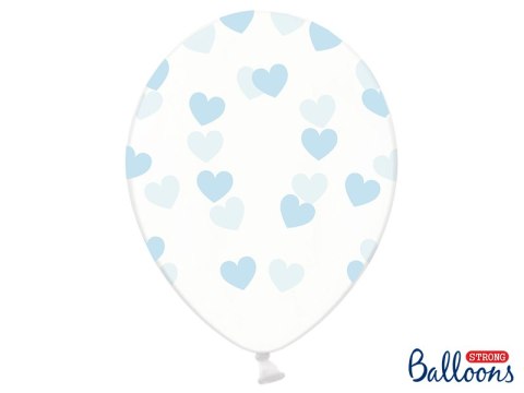 Balony 30cm, Serduszka, Crystal Clear (1 op. / 6 szt.) Balony 30cm, Serduszka, Crystal Clear (1 op. / 6 szt.)