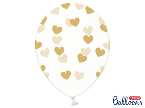 Balony 30cm, Serduszka, Crystal Clear (1 op. / 6 szt.) Balony 30cm, Serduszka, Crystal Clear (1 op. / 6 szt.)