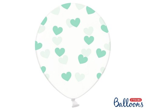Balony 30cm, Serduszka, Crystal Clear (1 op. / 6 szt.) Balony 30cm, Serduszka, Crystal Clear (1 op. / 6 szt.)