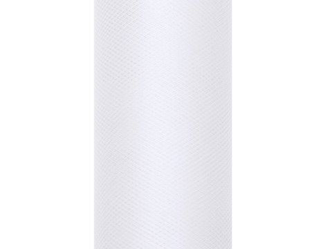 Tiul gładki, biały, 0,08 x 20m Tiul gładki, biały, 0,08 x 20m
