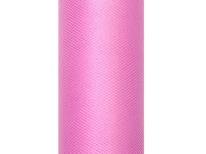 Tiul gładki, głęboki róż 0,15 x 9m Tiul gładki, głęboki róż 0,15 x 9m