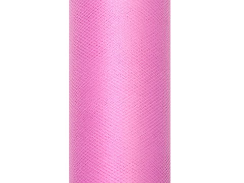 Tiul gładki, głęboki róż 0,15 x 9m Tiul gładki, głęboki róż 0,15 x 9m
