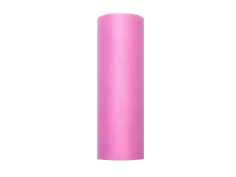 Tiul gładki, głęboki róż 0,15 x 9m Tiul gładki, głęboki róż 0,15 x 9m