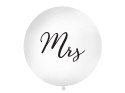 Balon 1 m, Mrs, biały Balon 1 m, Mrs, biały