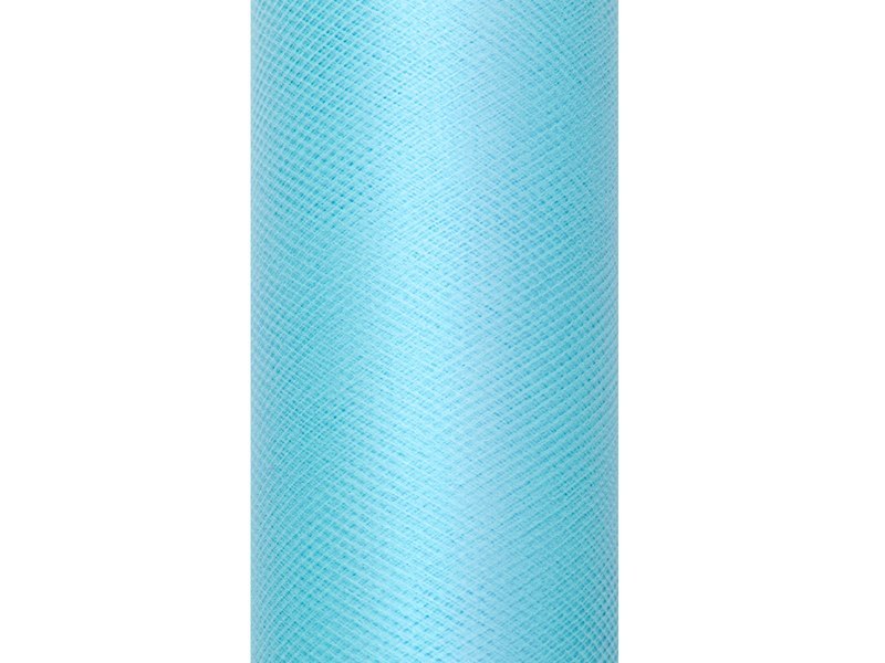Tiul gładki, turkus, 0,08 x 20m Tiul gładki, turkus, 0,08 x 20m