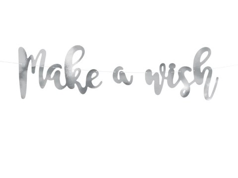 Baner Jednorożec - Make a wish, 15 x 60 cm Baner Jednorożec - Make a wish, 15 x 60 cm