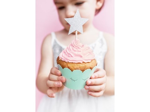 Dekoracje do muffinek, tortu Jednorożec - Gwiazdki Dekoracje do muffinek, tortu Jednorożec - Gwiazdki