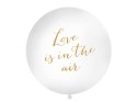 Balon 1 m, Love is in the air, biały Balon 1 m, Love is in the air, biały
