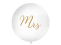 Balon 1 m, Mrs, biały Balon 1 m, Mrs, biały