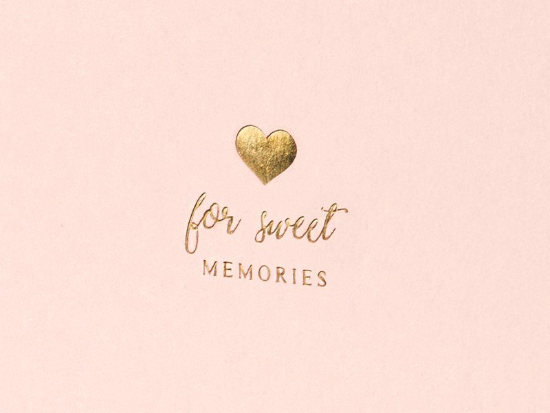 Księga Gości For sweet memories, 20,5x20,5cm, pudrowy róż, 22 kartki Księga Gości For sweet memories, 20,5x20,5cm, pudrowy róż, 22 kartki
