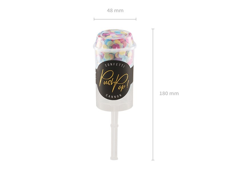 Push pop konfetti, mix Push pop konfetti, mix