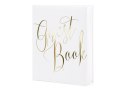 Księga Gości Guest book, 20x24,5cm, biały, 22 kartki Księga Gości Guest book, 20x24,5cm, biały, 22 kartki