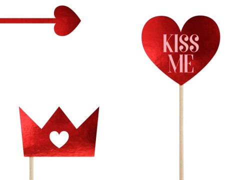 Gadżety do zdjęć Love is in the air, mix (1 op. / 7 szt.) Gadżety do zdjęć Love is in the air, mix (1 op. / 7 szt.)