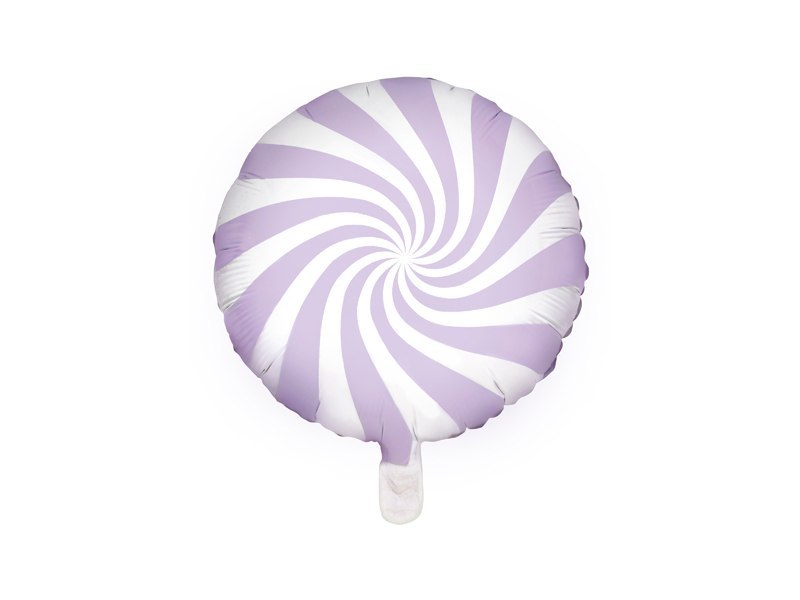 Balon foliowy Cukierek, 35cm, jasny liliowy Balon foliowy Cukierek, 35cm, jasny liliowy