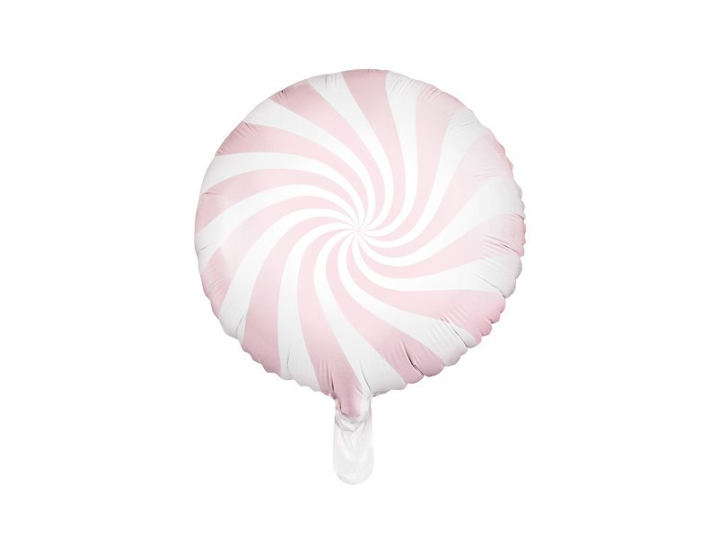 Balon foliowy Cukierek, 35cm, jasny różowy Balon foliowy Cukierek, 35cm, jasny różowy
