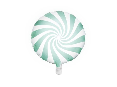 Balon foliowy Cukierek, 35cm, miętowy Balon foliowy Cukierek, 35cm, miętowy