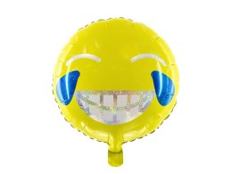 Balon foliowy Emotikon - Uśmiech, 45cm