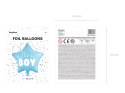Balon foliowy Gwiazdka - It's a boy, niebiskie, 48 cm Balon foliowy Gwiazdka - It's a boy, niebiskie, 48 cm
