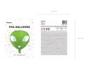 Balon foliowy UFO, 47x48cm Balon foliowy UFO, 47x48cm