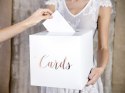 Pudełko na koperty - Cards, rosegold Pudełko na koperty - Cards, rosegold