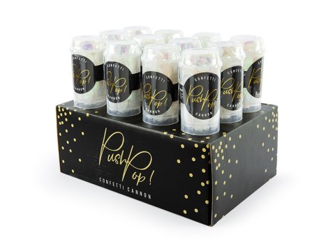 Push pop konfetti, opalizujący Push pop konfetti, opalizujący