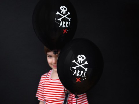 Balony z motywem pirackim 50 szt Balony z motywem pirackim 50 szt
